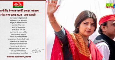 Lok Sabha Elections: Ticket to Dimple Yadav from Mainpuri, SP releases first list of 16 candidates for Lok Sabha elections