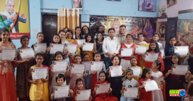 Ranchi: 50 best Kathak young artistes were honored