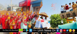 51 कुण्डीय गायत्री महायज्ञ का आयोजन, 1100 महिलाओं ने निकाली विशाल कलश यात्रा