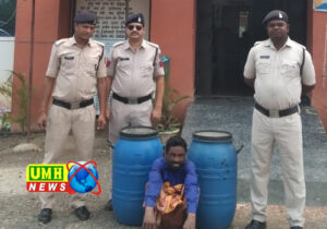 महासमुंद पुलिस द्वारा अवैध शराब पर कार्यवाही