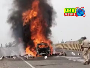 Sikar News: ट्रक में पीछे से घुसी कार, 7 लोग जिंदा जले