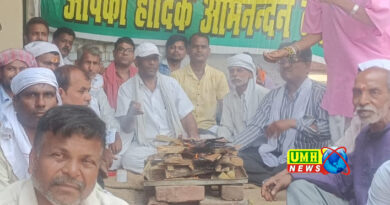 कलक्टर गंज गल्ला मंडी के दुकानदारों ने सद्बुद्धि किया! यज्ञ