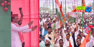 अखिलेश बोले- भाजपा की गारंटी नहीं, घंटी है:किसानों पर THAR चढ़ाने वालों को टिकट दिया