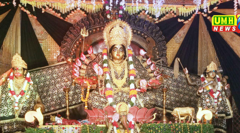 श्री नवदुर्गा शक्ति मंदिर पर माता के दर्शन व मन्नौती के लिए उमड़ रहें भक्त