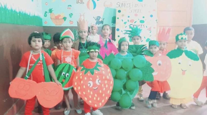 'Fruits Day' organized at Sunrise Kids Nursery School, Doranda