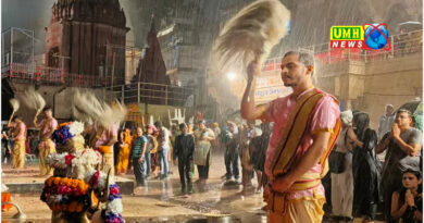 Ganga Flood: Ganga in spate in Kashi... place of Aarti had to be changed, many temples also submerged