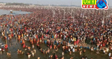 महाकुंभ- प्रयागराज में लगा भीषण जाम, 10 किमी तक कारों की लाइन