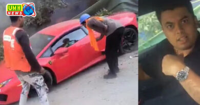 Speeding Lamborghini crushes 2 laborers in Noida