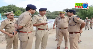 बुलंदशहर : एसएसपी ने ईदगाह का निरीक्षण किया, खुले में नमाज पर रोक