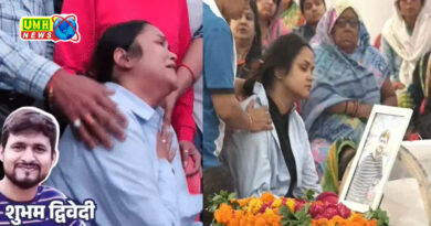 यूपी- शुभम की पत्नी योगी से बोली- कड़ा बदला चाहिए:पति की शर्ट पहनी, फिर उसी से लिपट गई