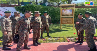 Army Chief Dwivedi meets commanders in Srinagar
