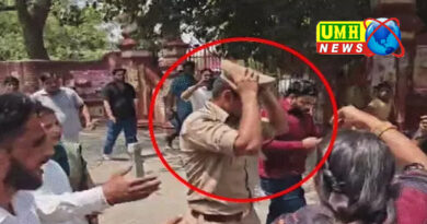 मेरठ : दरोगा की टोपी उछालकर फेंकी, महिलाओं ने दौड़ाया, धक्का-मुक्की कर चूड़ियां दिखाईं