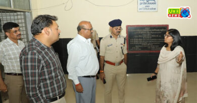 कलेक्टर और एसएसपी ने नीट परीक्षा केन्द्रों का किया निरीक्षण