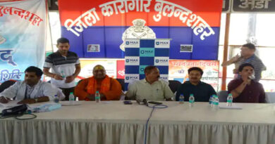 बुलंदशहर जिला जेल में कैदियों का हुआ स्वास्थ्य परीक्षण