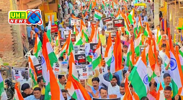 ऑपरेशन सिंदूर के उपलक्ष्य मे हुआ भव्य यात्रा का आयोजन