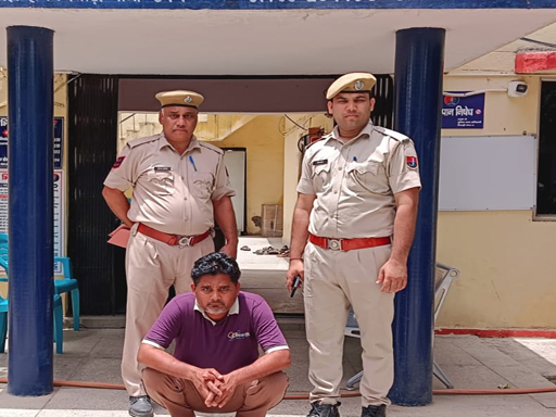 भिवाड़ी : पुलिस ने पवन कुमार नागर जाट को किया गिरफ्तार