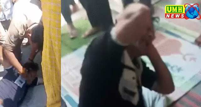अलीगढ़ : युवक ने मस्जिद में सिर पटका, नमाज के समय हंगामे पर पुलिस पहुंची