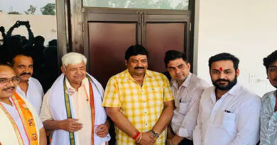 विश्व हिंदू परिषद के राष्ट्रीय अध्यक्ष पहुंचे खुर्जा