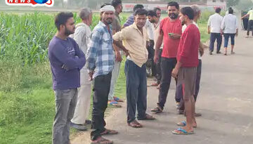 खुर्जा : तीन पशुओं का मीट, पांच छुरी, एक बांका और रस्सी बरामद