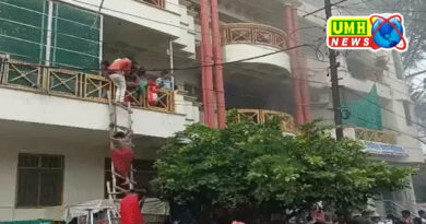 हरदोई के बच्चा अस्पताल में लगी आग
