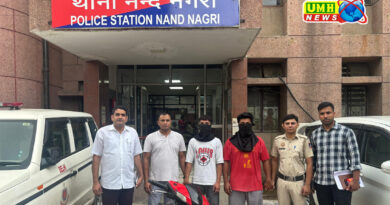 Delhi News : नाबालिग लडक़ी को पहले छेड़ा फिर चेहरे पर थूक कर हुए फरार