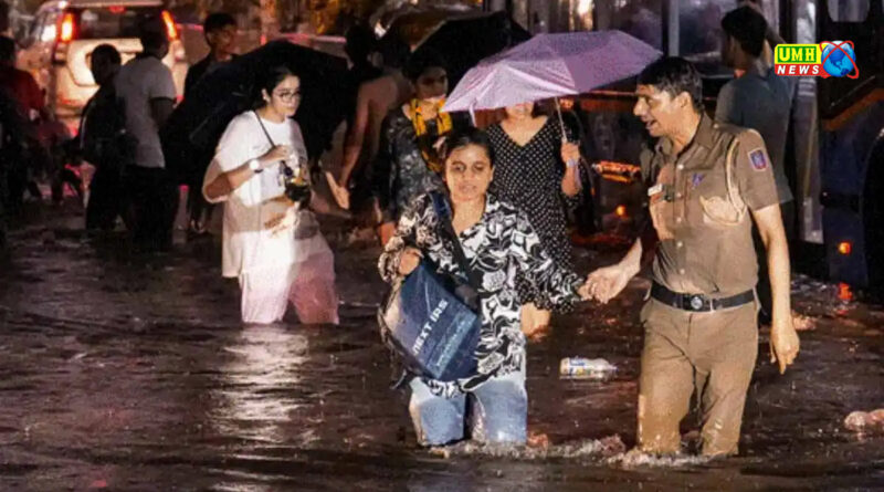 दिल्ली-NCR में शाम होते ही झमाझम बारिश
