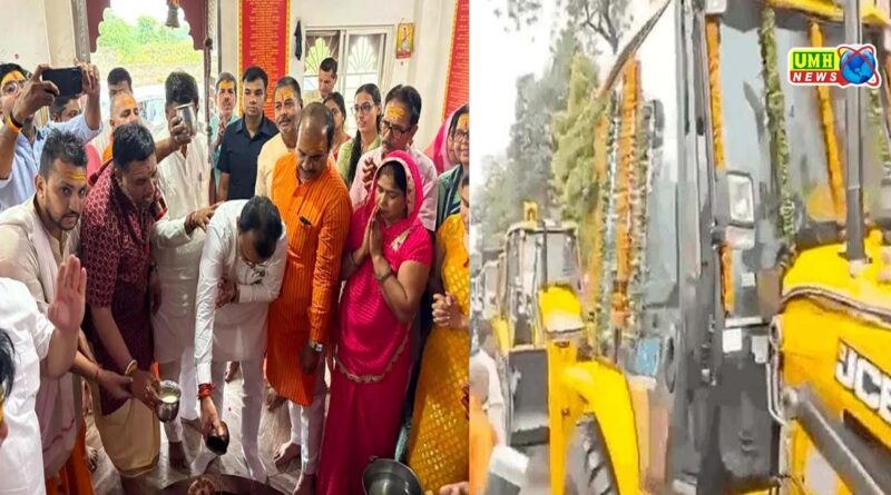 नगर निगम के वाहन बेड़े को डिप्टी सीएम प्रेमचंद बैरवा ने दिखाई हरि झंडी