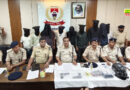 उत्तम यादव गिरोह के 9 अपराधी हथियारों के साथ गिरफ्तार