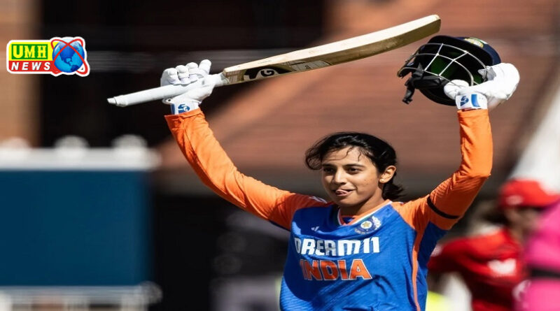 स्मृति मंधाना ने T20 में पहला शतक लगाकर बनाया रिकॉर्ड