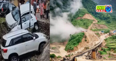 Mountain broke in Pauri, Uttarakhand, cloud burst in Mandi, Himachal...