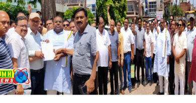 व्यापारी सुरक्षा फोरम ने दिया नगर पालिका ईओ को ज्ञापन, जल्द होगा समाधान