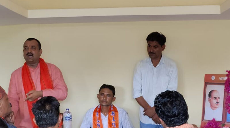धरमपुर मे मनाई गई डॉ श्यामा प्रसाद मुखर्जी की जयंती