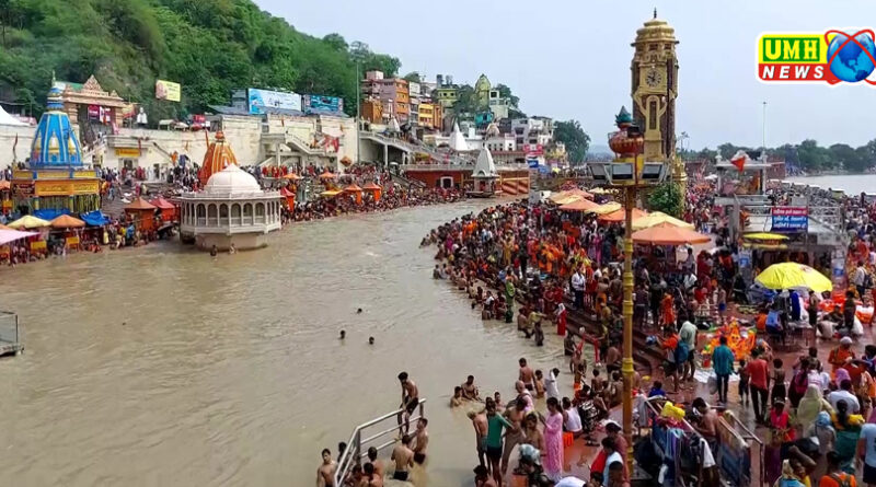 Kanwar Yatra begins, thousands of Kanwariyas reach Haridwar to fill Ganga water