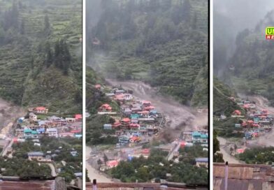 हर्षिल के धराली में बादल फटा, राहत बचाव में जुटी सेना