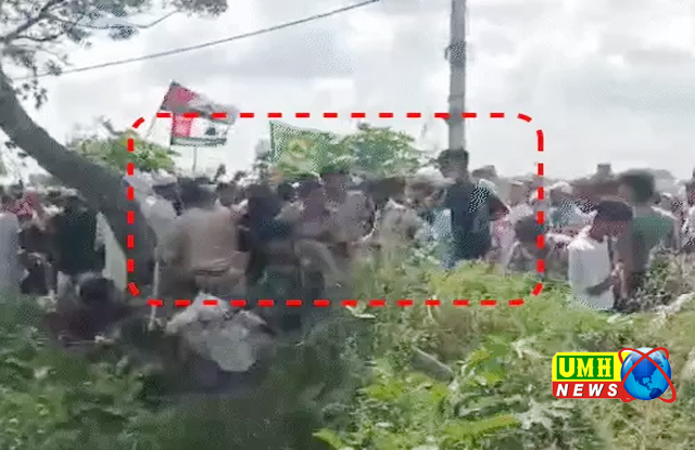 Controversy broke out during Chadar procession in Bareilly