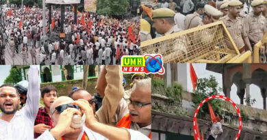 फतेहपुर : मकबरे पर भगवा लहराया, बवाल-पथराव