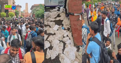 रोजगार मेला में बेरोजगारी हाय–हाय के नारे लगे, कूड़े में बिखरे मिले बायोडाटा