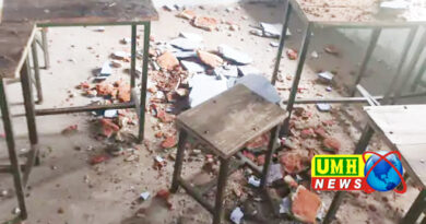 Bulandshahr: Linter fell from the roof of Inter College