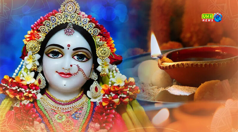 श्रीजी मंदिर में लड्‌डू गोपाल लेकर पहुंच रहे भक्त