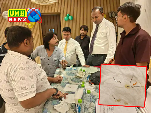 अलीगढ़ : सूप में लोहे के तार निकले, अग्रवाल युवा संगठन के पदाधिकारी अस्पताल में भर्ती