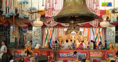 श्री नवदुर्गा शक्ति मंदिर पर मातारानी की गई पूजा अर्चना