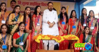 गढ़ाकोटा : छात्राओं को निःशुल्क साइकिल वितरण