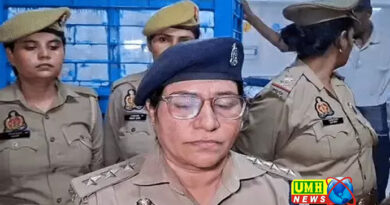 बच्ची से दुष्कर्म के आरोपी की महिला पुलिस से मुठभेड़