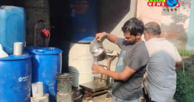बुलंदशहर  : 50 क्विंटल नकली दूध बनाने वाला केमिकल जब्त