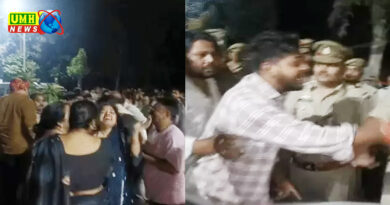 अलीगढ़ में TVS शोरूम मालिक की बस पर चढ़ते समय बरसाईं गोलियां, पिता बोले- महामंडलेश्वर ने मरवाया