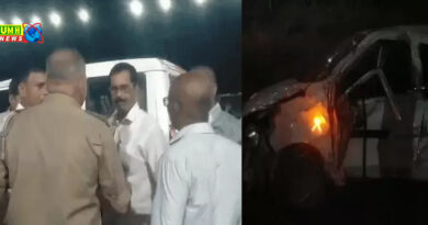 हरदोई : भाजपा नेता ने इंस्पेक्टर को हड़काया