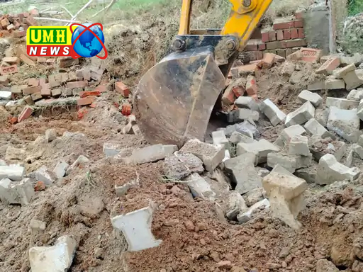 Bulandshahr Khurja Authority demolished illegal colonies