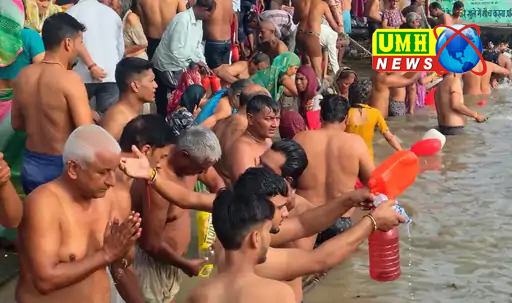 श्राद्ध पूर्णिमा पर अनूपशहर में आस्था का सैलाब