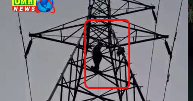 मुजफ्फरनगर में 40 फीट ऊंचाई पर चढ़ा युवक, मुझसे शादी नहीं की तो टावर से कूद जाऊंगा