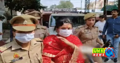 अलीगढ़ : बॉयफ्रेंड की हत्या कराने वाली महामंडलेश्वर गिरफ्तार